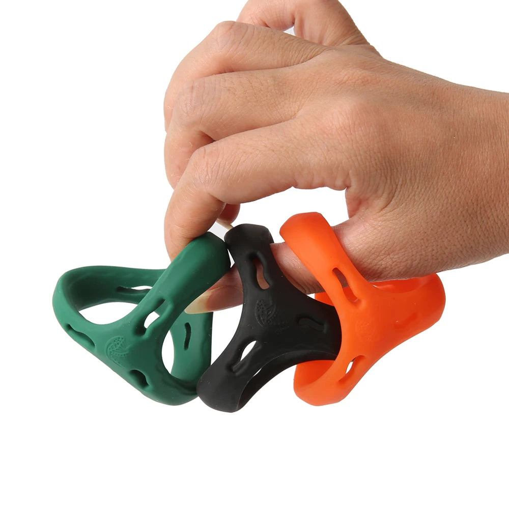 Tri-Action Triple Silicone Cock Ring: Maximize Erection Quality