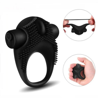 PowerRing™  2.0 10-Mode Vibrating Cock Ring for Confidence & Control